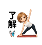 ヨガ☾*日常会話（個別スタンプ：6）