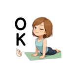 ヨガ☾*日常会話（個別スタンプ：7）