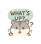 ぽてぽてハムスターの日常（個別スタンプ：2）