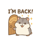 ぽてぽてハムスターの日常（個別スタンプ：6）