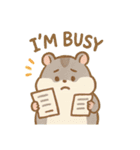 ぽてぽてハムスターの日常（個別スタンプ：35）