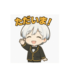 チビくんのゆるトーク（個別スタンプ：9）