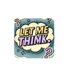 ポップで可愛い英語スタンプ（個別スタンプ：18）