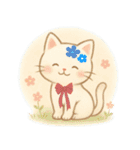 ほのぼの猫の日常（個別スタンプ：8）
