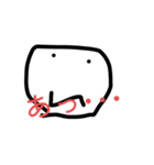 手描きの顔 スタンプ2（個別スタンプ：35）