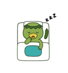 カッパちゃんの日常スタンプ（個別スタンプ：40）