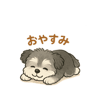 まるぷー（ちわわ×といぷーどる）（個別スタンプ：7）