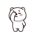 小白熊のいい気分（個別スタンプ：32）
