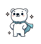 小白熊のいい気分（個別スタンプ：38）