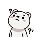 小白熊のいい気分（個別スタンプ：39）