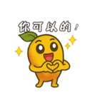 マンゴーちゃん～ワイ、ポンコツです！（個別スタンプ：4）