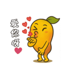 マンゴーちゃん～ワイ、ポンコツです！（個別スタンプ：8）