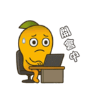 マンゴーちゃん～ワイ、ポンコツです！（個別スタンプ：16）