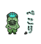 アンデッド動く⚰️フラン犬（個別スタンプ：1）