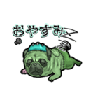 アンデッド動く⚰️フラン犬（個別スタンプ：2）