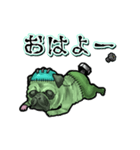 アンデッド動く⚰️フラン犬（個別スタンプ：4）