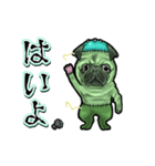 アンデッド動く⚰️フラン犬（個別スタンプ：5）
