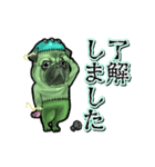 アンデッド動く⚰️フラン犬（個別スタンプ：7）