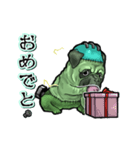 アンデッド動く⚰️フラン犬（個別スタンプ：20）