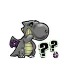 アンデッド動く⚰️ドラゴンゾンビ（個別スタンプ：16）