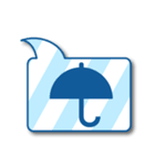 （デカ文字）数字記号の吹き出しスタンプ（個別スタンプ：30）