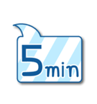 （デカ文字）数字記号の吹き出しスタンプ（個別スタンプ：33）