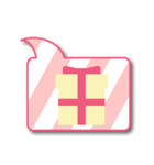 （デカ文字）数字記号の吹き出しスタンプ（個別スタンプ：35）