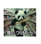 監視カメラに映った謎の着ぐるみたち（個別スタンプ：2）