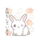 毎日使えるかわいい敬語☆うさぎ（個別スタンプ：26）