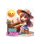 #practice everyday（個別スタンプ：4）