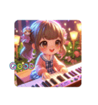 #practice everyday（個別スタンプ：12）