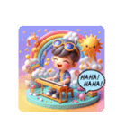#practice everyday（個別スタンプ：15）
