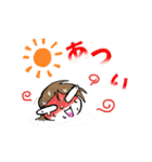 汗だくちゃん（個別スタンプ：9）