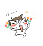 汗だくちゃん（個別スタンプ：10）