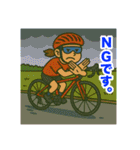 ロードバイクツーリング女子スタンプ（個別スタンプ：2）