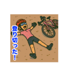 ロードバイクツーリング女子スタンプ（個別スタンプ：13）