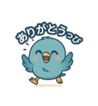 幸せの青い鳥「とりこっぴ」第2弾（個別スタンプ：2）