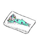 志保ちゃん3(無理矢理二足歩行猫)（個別スタンプ：9）