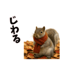恋愛カップル 彼氏との会話用 動物スタンプ（個別スタンプ：15）