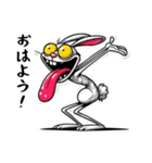 うさぎ癖MAX❗️❶………..（個別スタンプ：3）