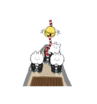 うさぎとうさぎとうさぎ。（個別スタンプ：17）