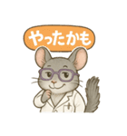 INTP（論理学者）チンチラの研究室（個別スタンプ：35）
