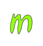 グリーングリーンアルファベット 2.（個別スタンプ：13）