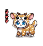 着ぐるみ❤︎にゃん❗️…………..（個別スタンプ：23）