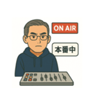おじさんミキサー（個別スタンプ：3）