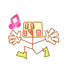 カクボー【cute stick figure】（個別スタンプ：1）