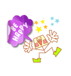 カクボー【cute stick figure】（個別スタンプ：5）