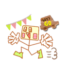 カクボー【cute stick figure】（個別スタンプ：9）