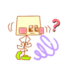 カクボー【cute stick figure】（個別スタンプ：14）