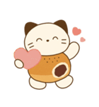ねこ(ころころへんしんみにちゃんず)（個別スタンプ：2）